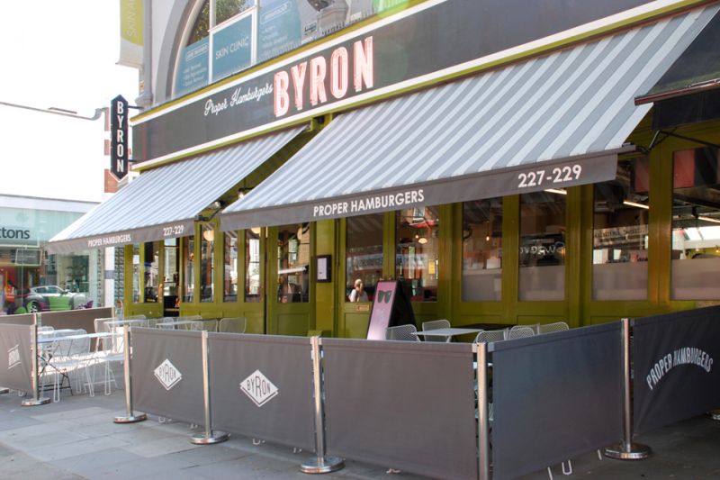 Fileturn Ltd Complete Fit Out of Byron Burger